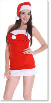 Christmas Mini Dress 6151