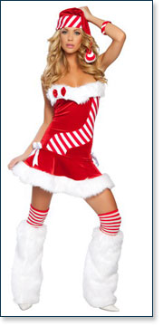 Christmas Candy Dress A7166