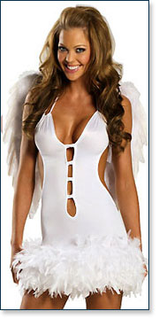 White Angel Costume A8125