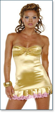 Golden Dress A9028