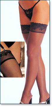 Lace Garter Stockings A7937