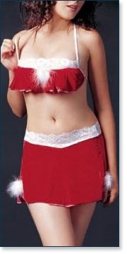 Red Christmas Skirt M3042