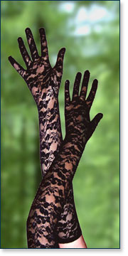 Floral Lace Gloves M9051