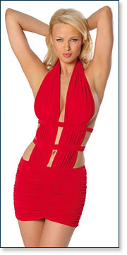 Sexy Mini Dress A2092