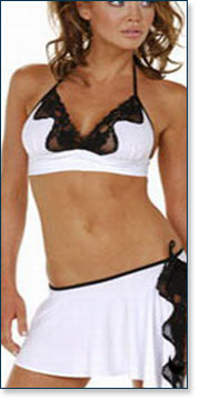 Mini Wrap Skirt A4011