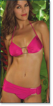 Square Buckle Bikini A4119