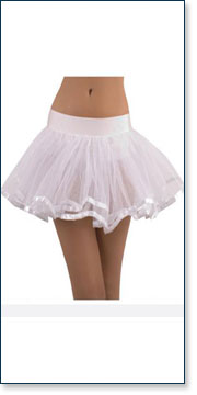 Satiny Edge Petticoat A7019