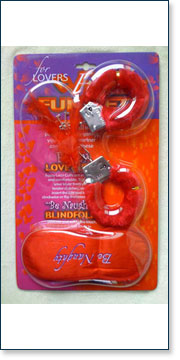 Handcuffs & Blindfold A7025