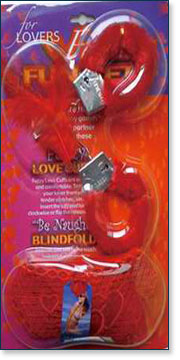 Red Valentine Handcuff Set A7033