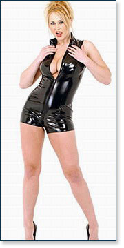 Vinyl Romper A9066