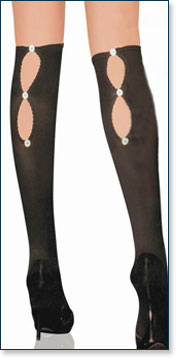Peek-a-boo Stockings A7997