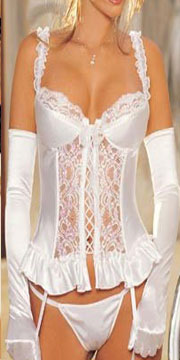 Bridal Corset Garter C077