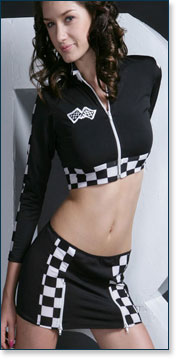 Nascar Mini Skirt M1627