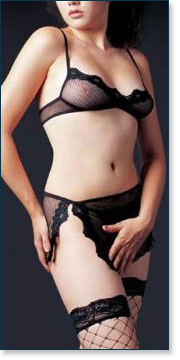 Mesh Bra & Skirt M3037