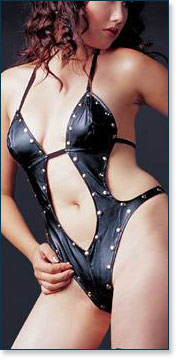 PVC Bodysuit M8004